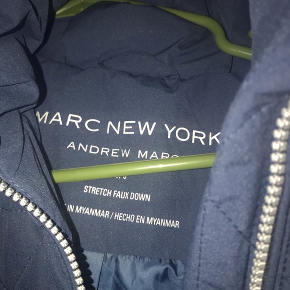 Andrew Marc Blue winter Jacket ❄️ - Picture 5 of 8